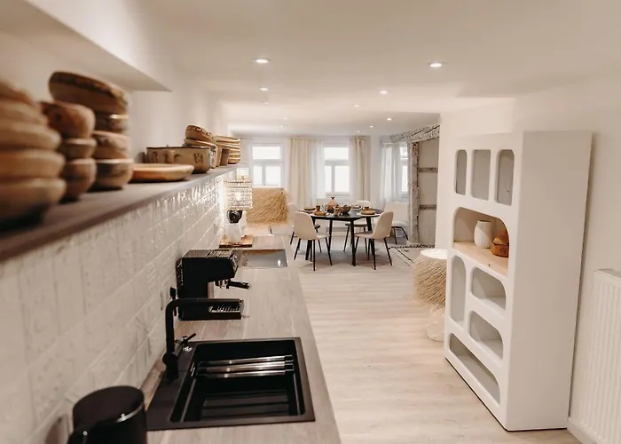 Individuelle Und Zentrale Boho Appartments In 科堡